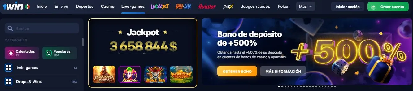 1win casino